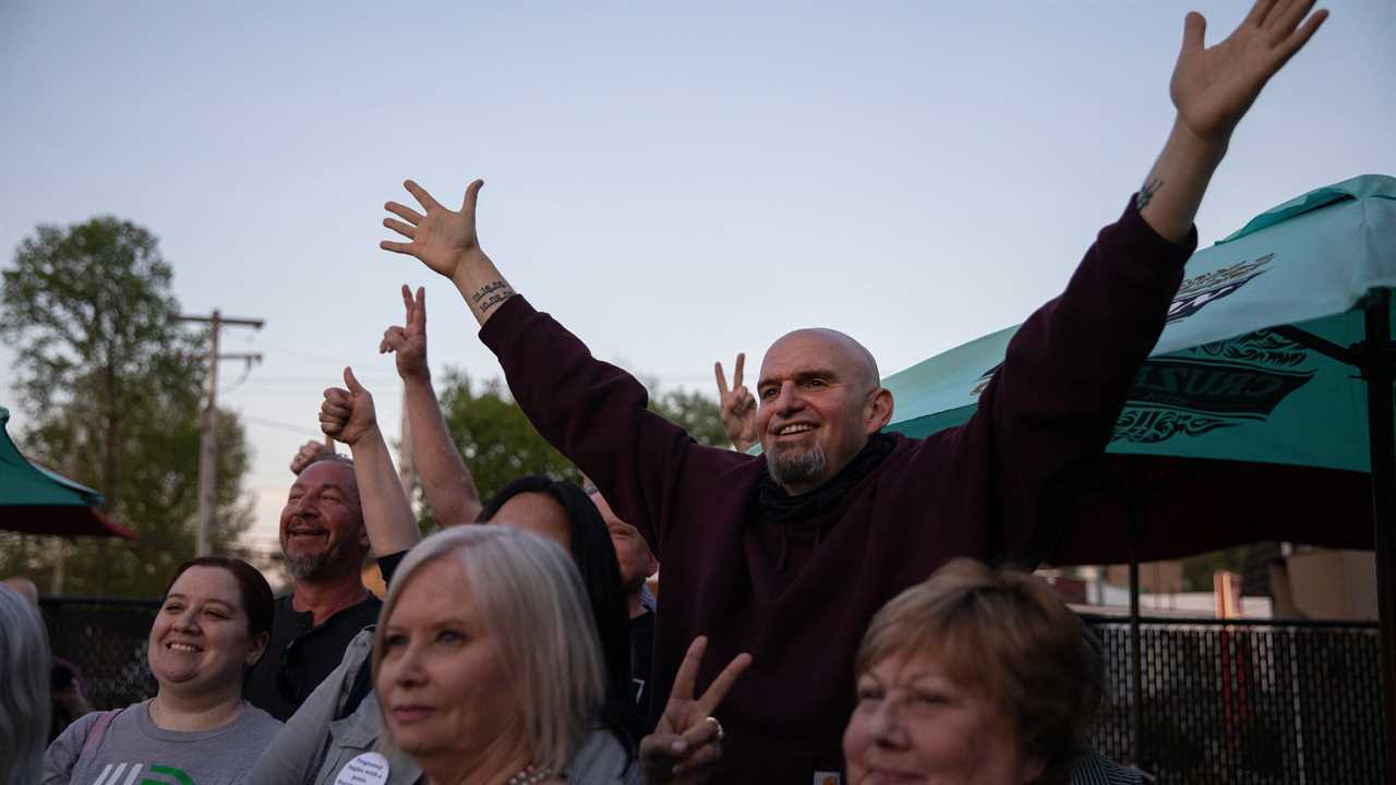After Stroke, Doctors Look at Fetterman’s Campaign Trail Prospects