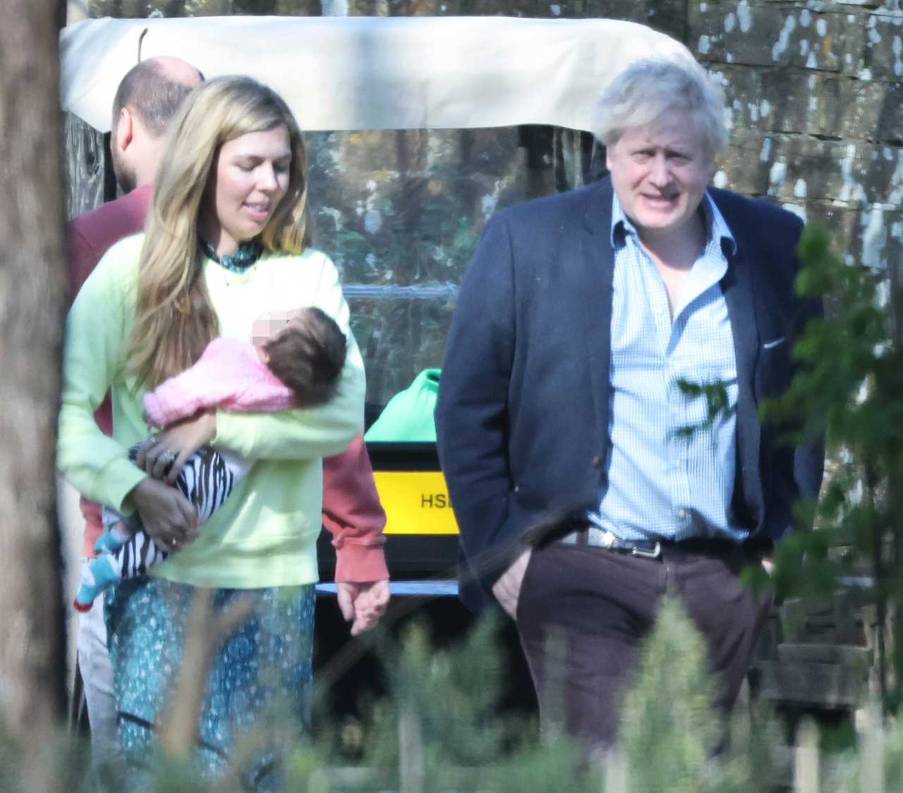 Boris and Carrie Johnson christen daughter Romy at Westminster Cathedral
