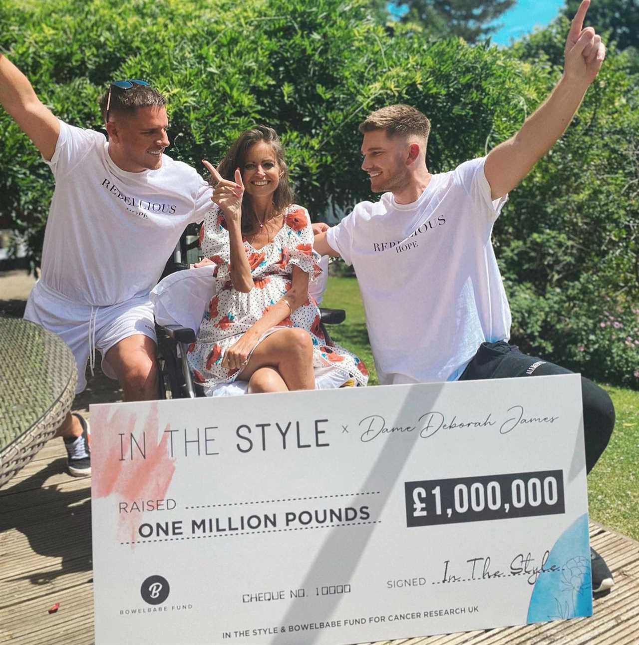 Deborah James ‘overwhelmed’ as In The Style campaign raises £1million for charity & says fashion range ‘kept her going’