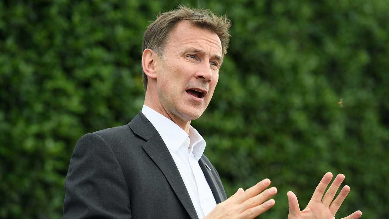 Ex-health secretary Jeremy Hunt reveals secret cancer battle ahead of charity run