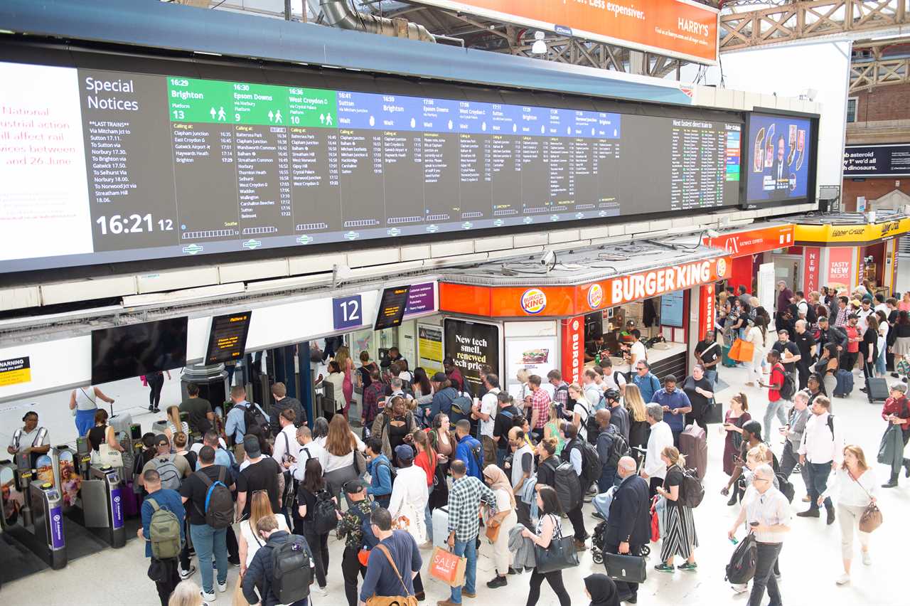 RMT boss Mick Lynch and his militant mates gloat as rail misery bites millions of Brits