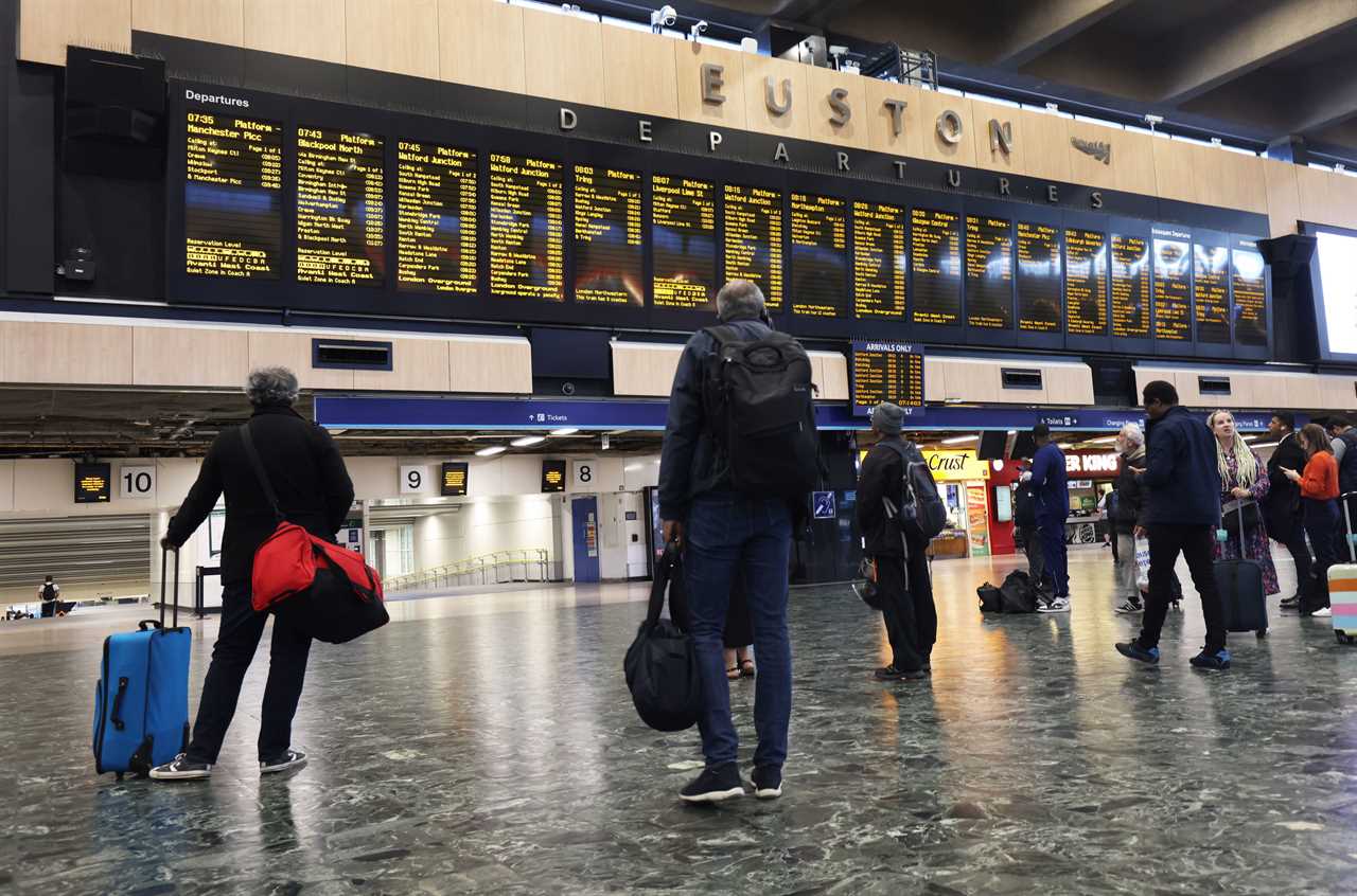 Brits hit by even MORE rail misery as knock on delays from strikes causes chaos  on train lines across country