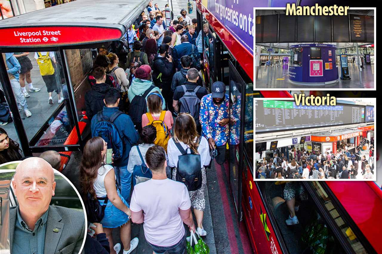 Brits hit by even MORE rail misery as knock on delays from strikes causes chaos  on train lines across country