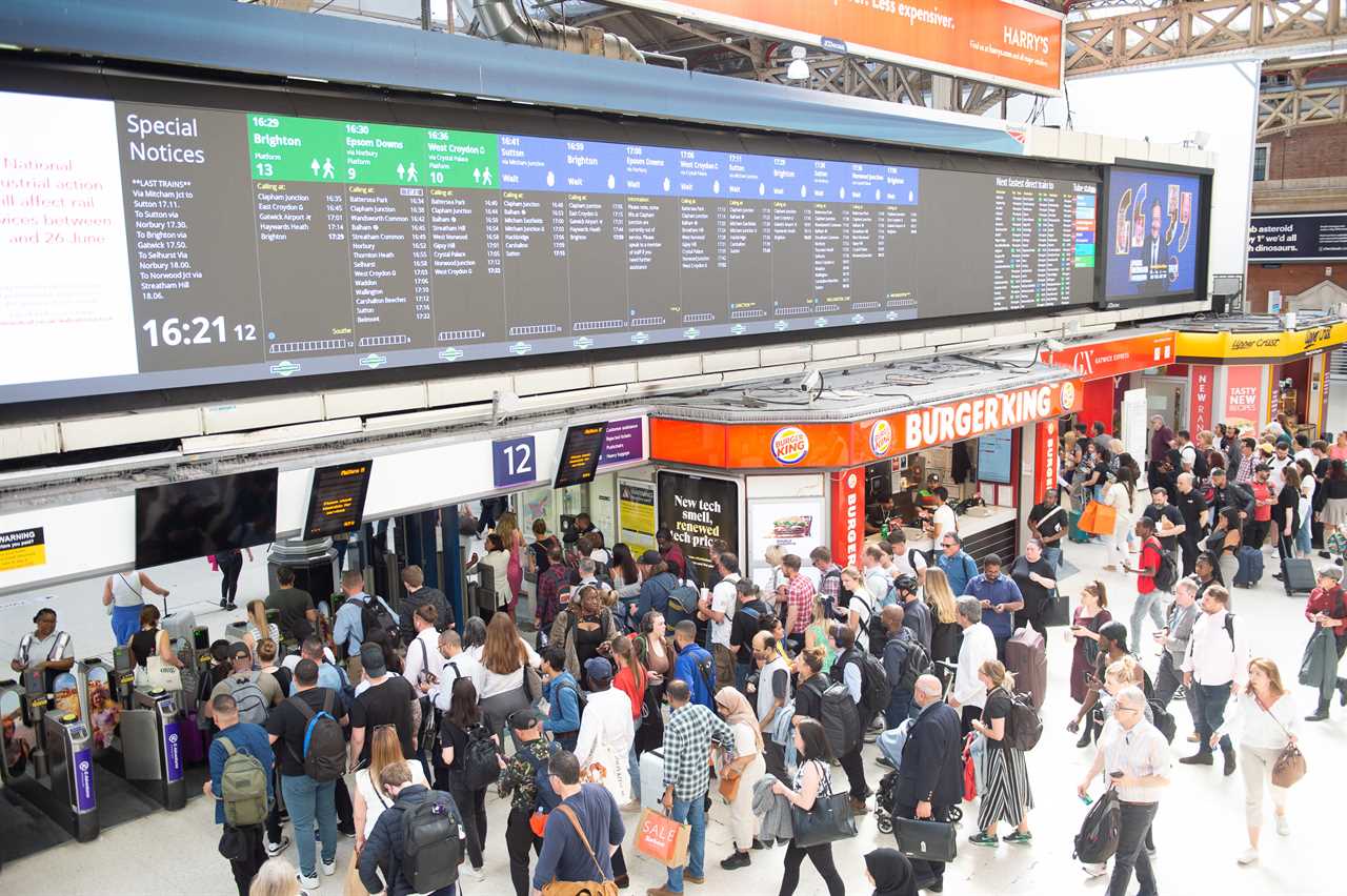 Brits hit by even MORE rail misery as knock on delays from strikes causes chaos  on train lines across country