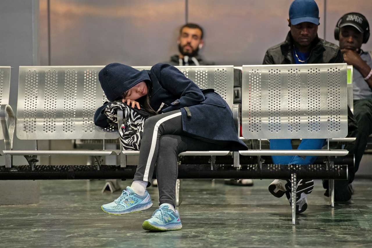 Rail strikes: Exhausted travellers sleep on metal chairs after being stranded in walkouts – and it’s just the beginning