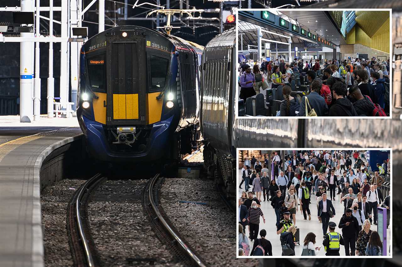 Brits urged to go home NOW as last trains leave before MORE strike chaos this weekend