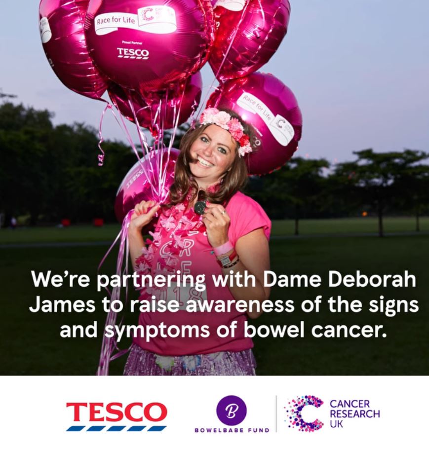 Dame Deborah James congratulated by mum for huge victory as Tesco prints bowel cancer signs on loo roll & donates £300k