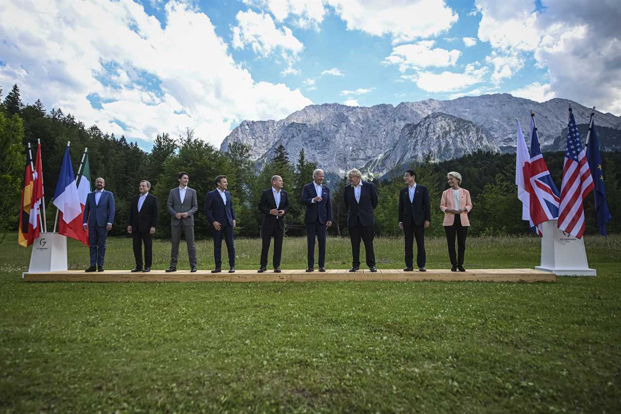 Boris Johnson urges G7 leaders to back ‘SURGE’ strategy to help Ukraine beat Putin