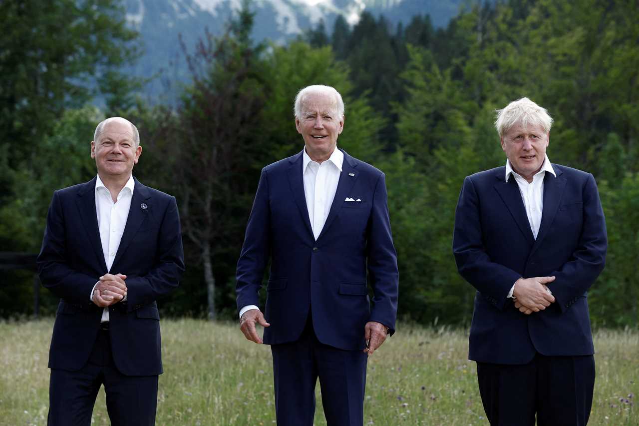 Boris Johnson urges G7 leaders to back ‘SURGE’ strategy to help Ukraine beat Putin