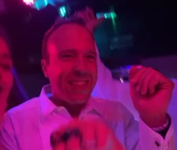 Matt Hancock spotted reliving his uni days as he dances with students in nightclub