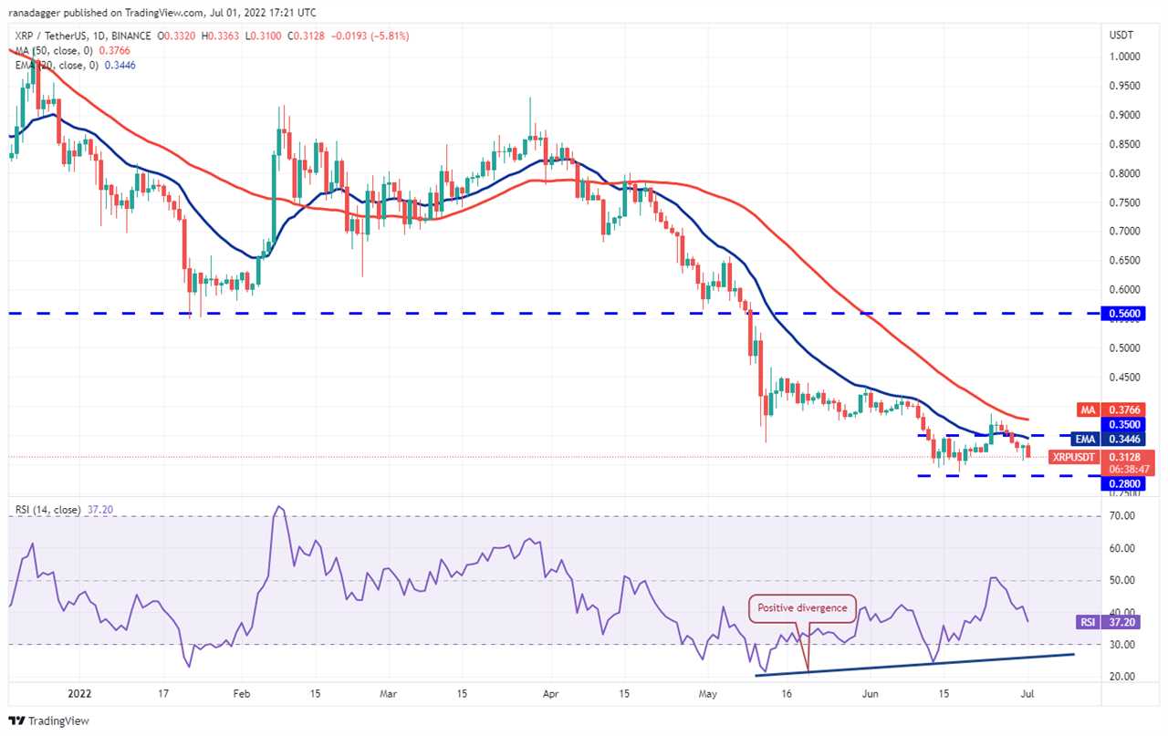 Price analysis 7/1: BTC, ETH, BNB, XRP, ADA, SOL, DOGE, DOT, LEO, SHIB