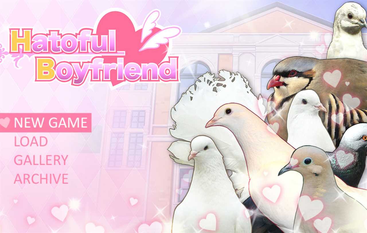 Hatoful Boyfriend main menu