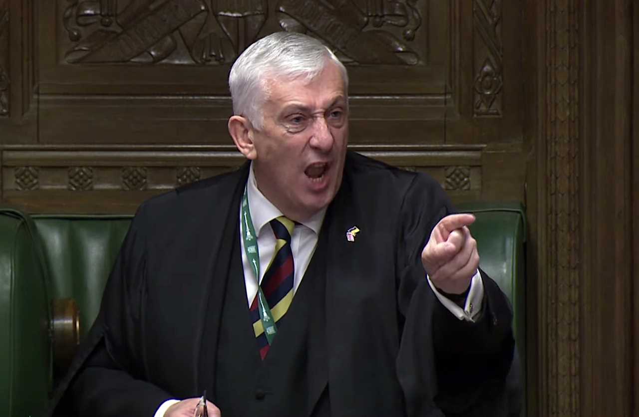 Bedlam erupts in Commons as fuming Speaker Lindsay Hoyle THROWS OUT two Scot Nats for heckling Boris Johnson