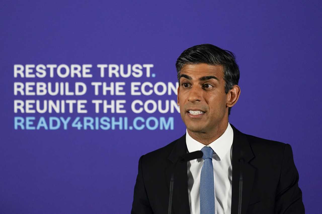 Rishi Sunak is pledging fiscal responsibility