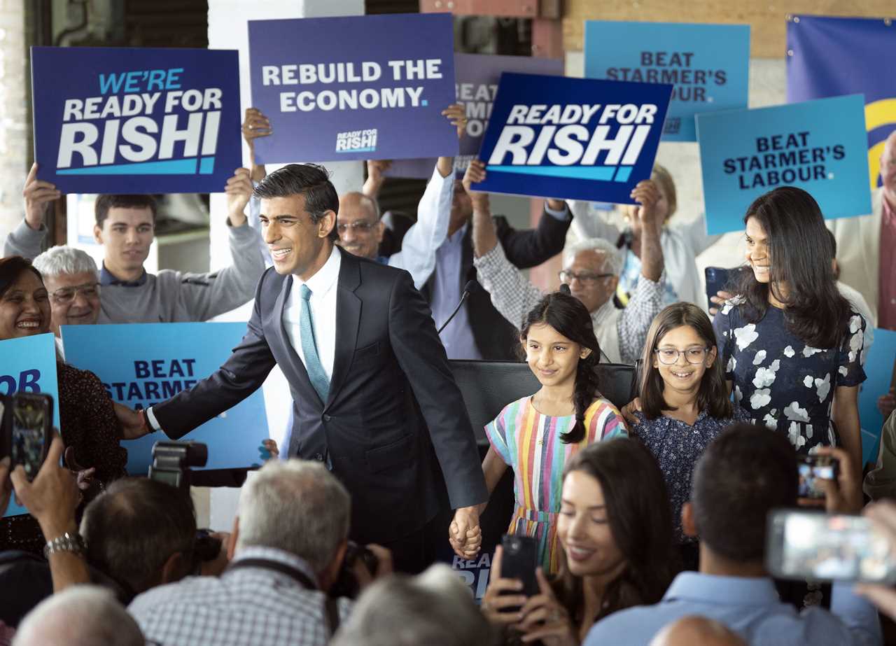 Rishi Sunak vows to get tough on immigration and says UK border system is ‘broken’