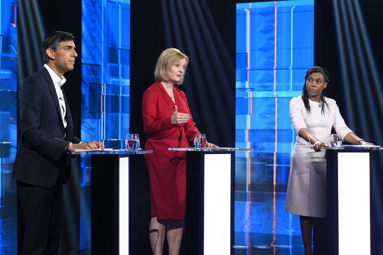 PM hopefuls Truss and Sunak battle in trio of TV debates including The Sun’s showdown as Rishi looks to regain ground