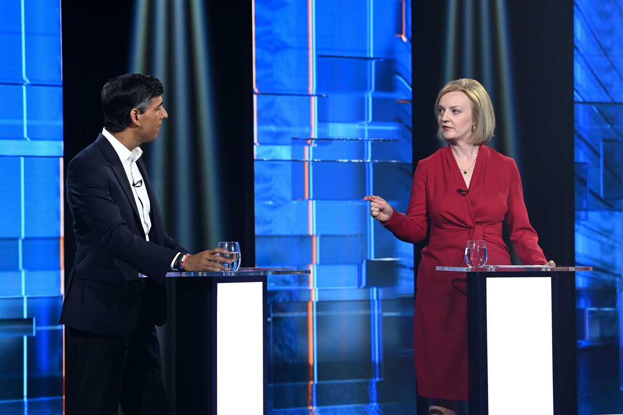 PM hopefuls Truss and Sunak battle in trio of TV debates including The Sun’s showdown as Rishi looks to regain ground