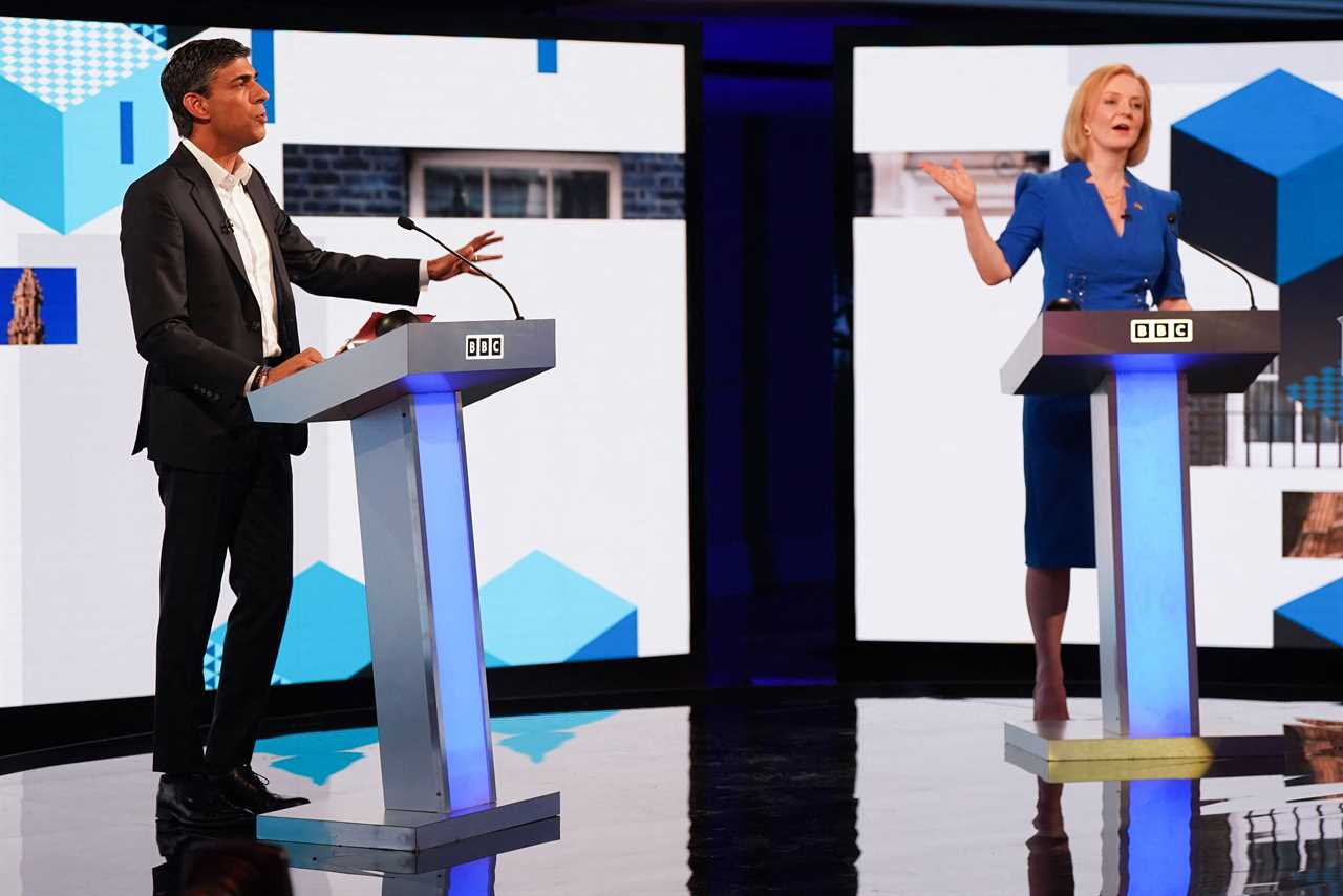 Liz Truss and Rishi Sunak face toughest test yet as they go head-to-head in Sun debate TONIGHT