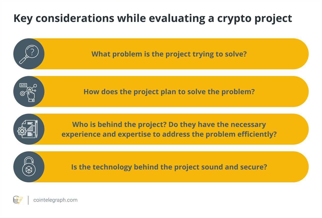 A step-by-step framework to evaluating crypto projects