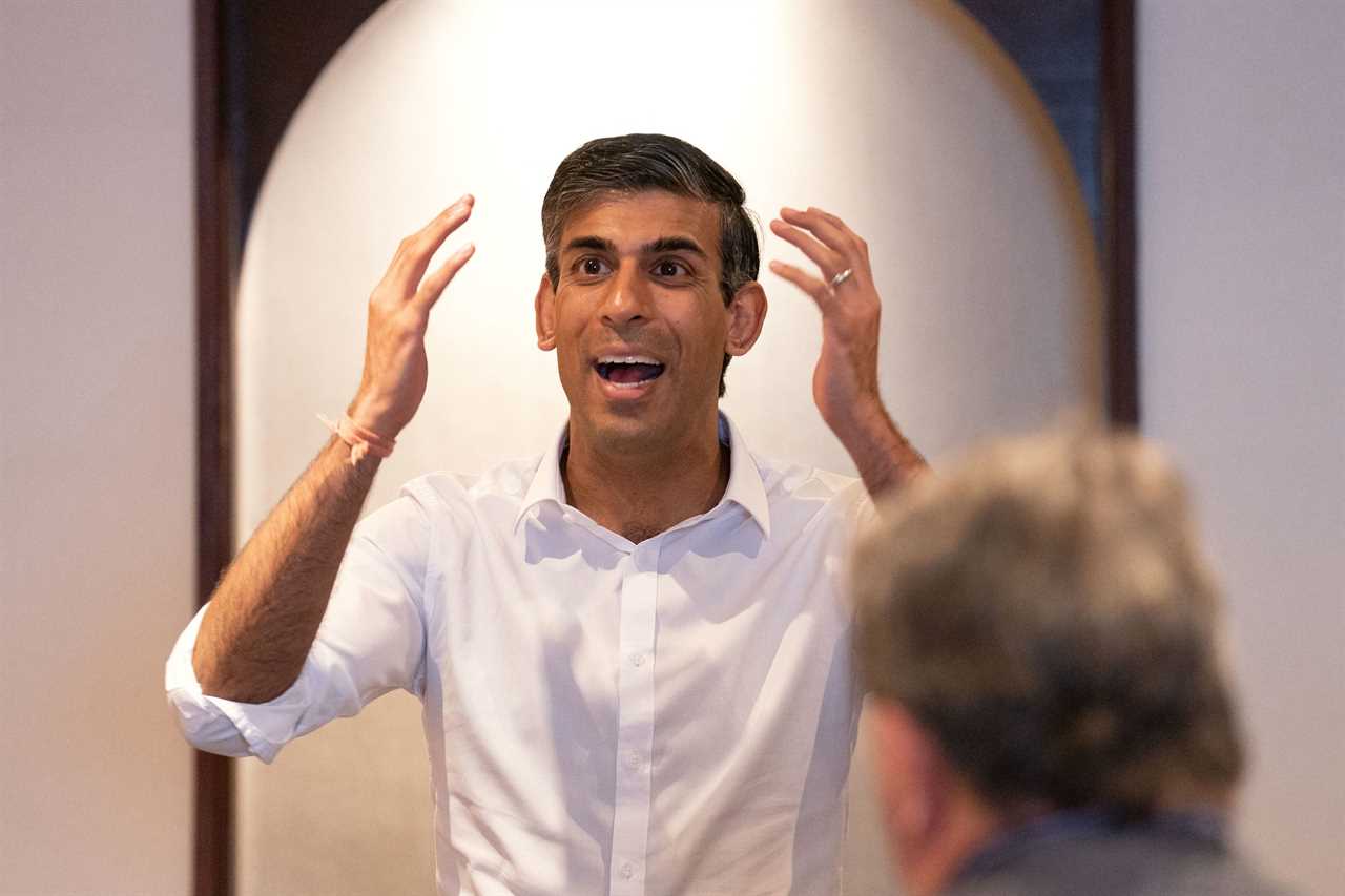 Rishi Sunak is more popular with swing voters than Liz Truss, new poll shows