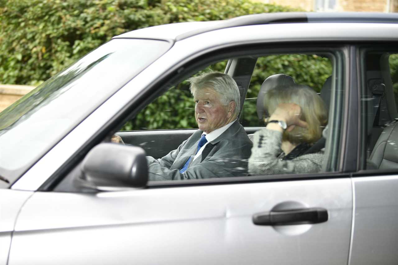 Boris Johnson’s dad and sister seen arriving at PM and Carrie’s lavish wedding celebrations in the Cotswolds