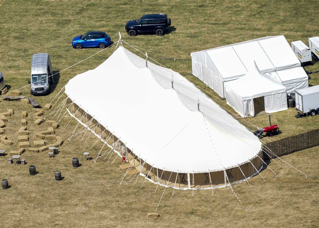 Boris Johnson’s dad and sister seen arriving at PM and Carrie’s lavish wedding celebrations in the Cotswolds