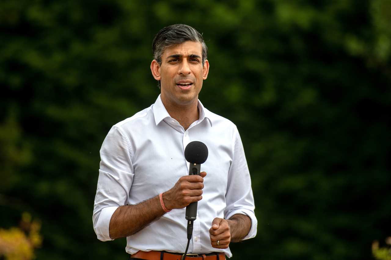 Rishi Sunak admits he is ‘playing catch-up’ to Liz Truss but says it has ‘absolutely nothing’ to do with racism