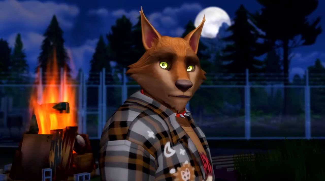 The Sims 4 has many unique characters without mods including werewolves.