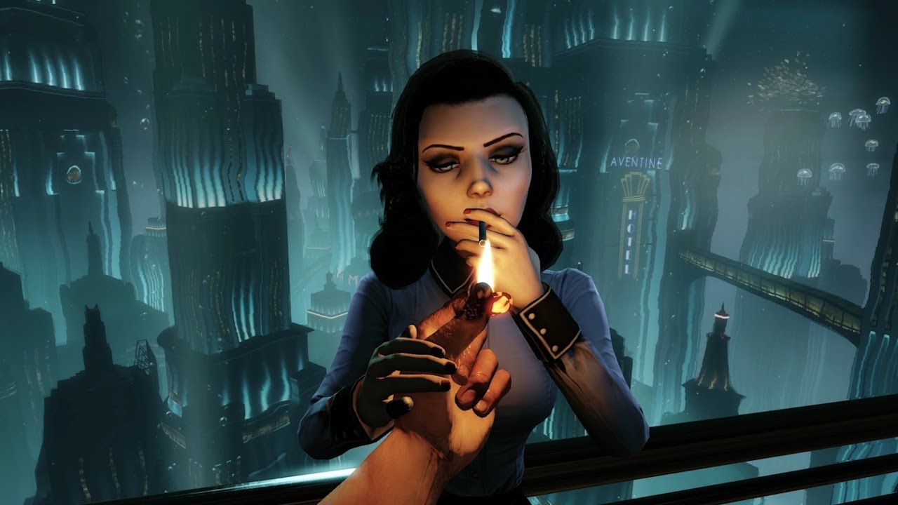 BioShock Infinite's Elizabeth in the Burial at Sea DLC.