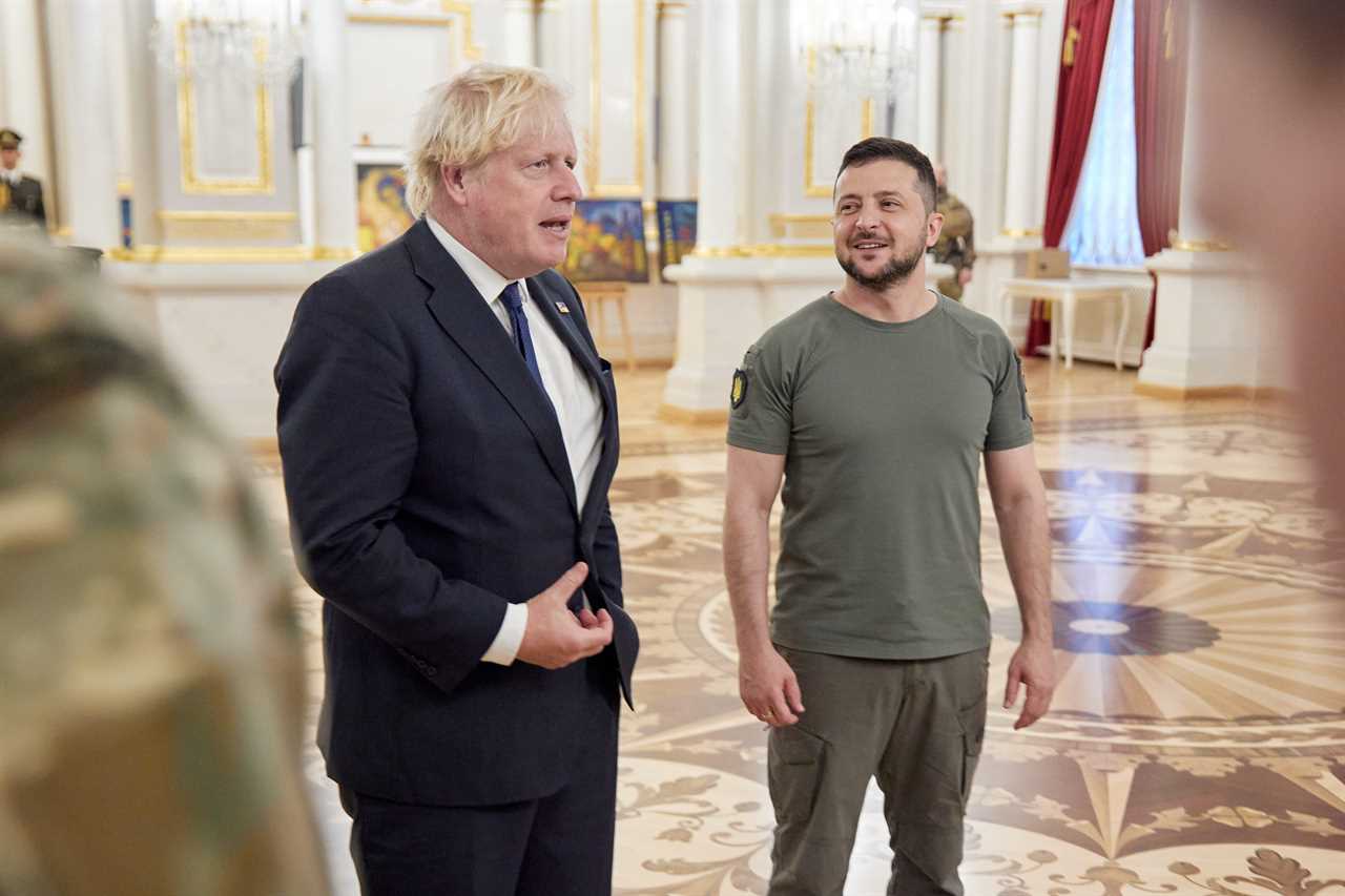 Boris Johnson vows ‘Ukraine can and WILL win this war’ in surprise Kyiv visit