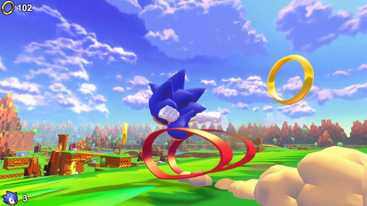 Sonic Utopia Green Hill Zone gameplay