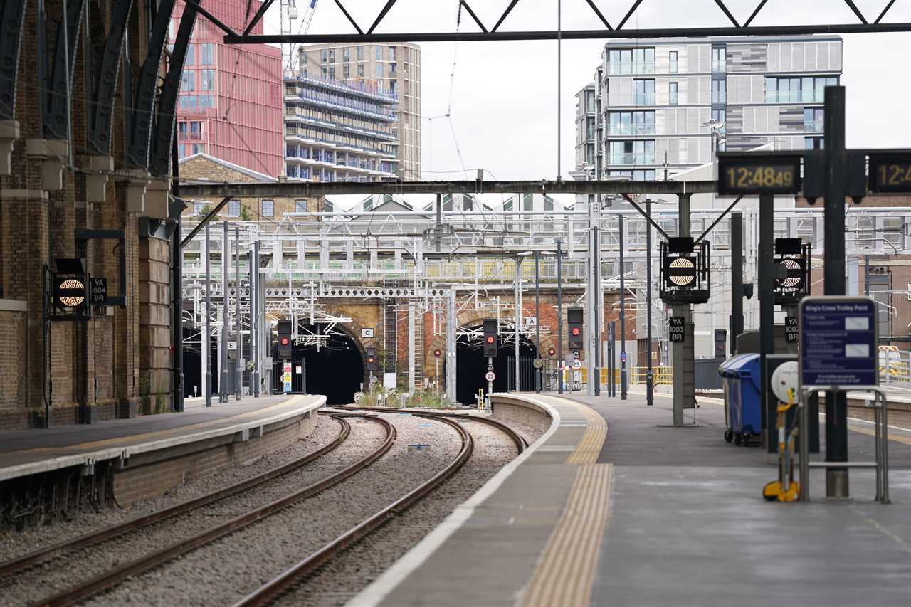 Football fans targeted in latest wave of rail strikes with network ‘effectively shut down’