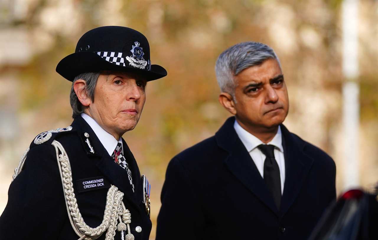 Cressida Dick ‘felt intimidated’  into stepping down as Met Commissioner after Sadiq Khan’s ultimatum, report finds