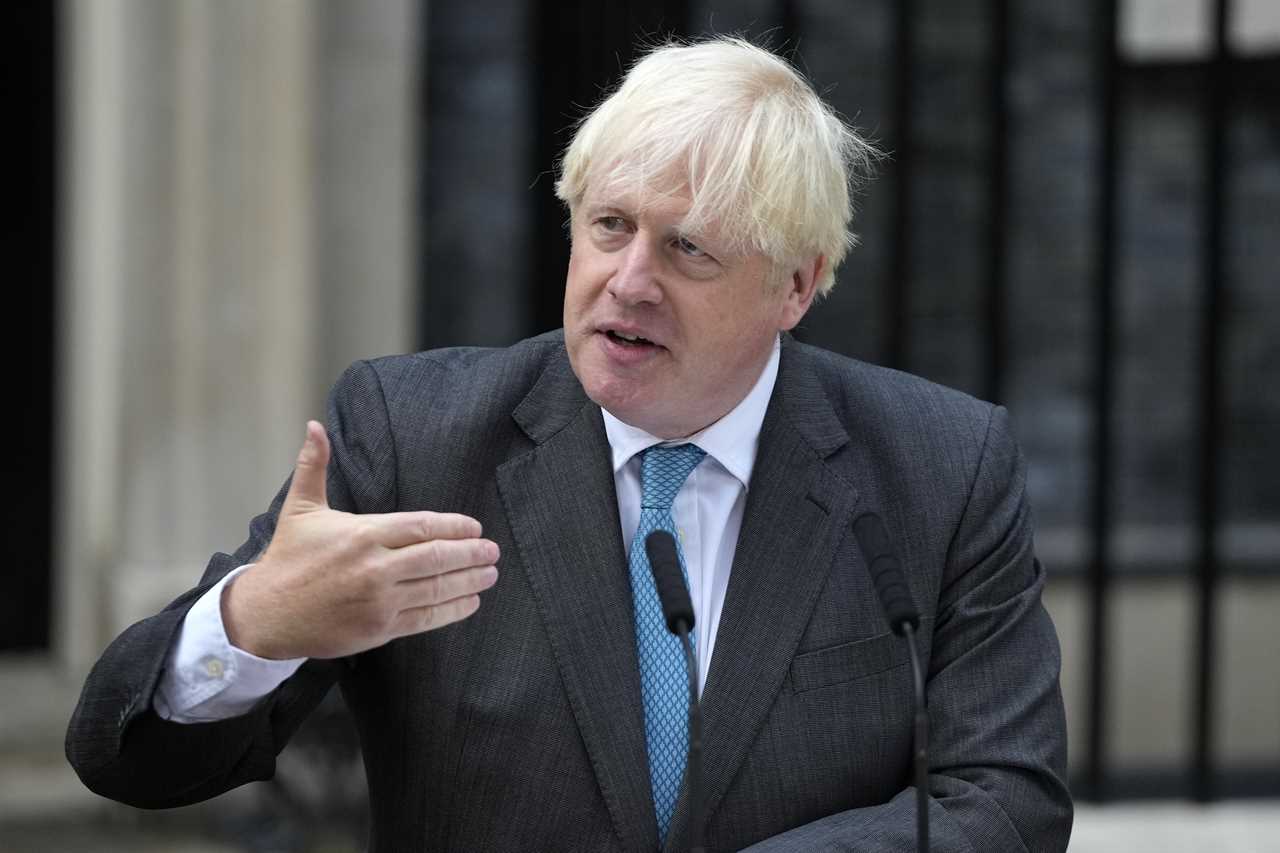 Boris Johnson brands himself a booster rocket ‘splashing down after fulfilling its function’ in final PM speech