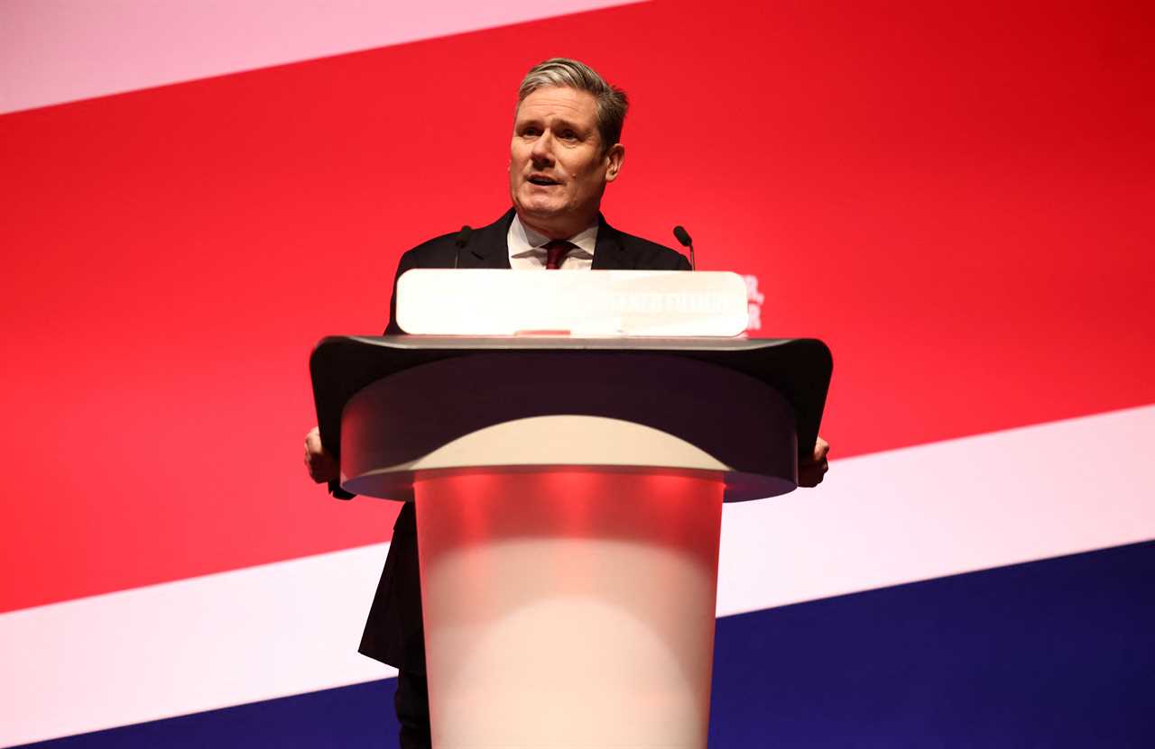 Labour conference opens with National Anthem for the first time EVER as emotional Keir Starmer pays tribute to Queen
