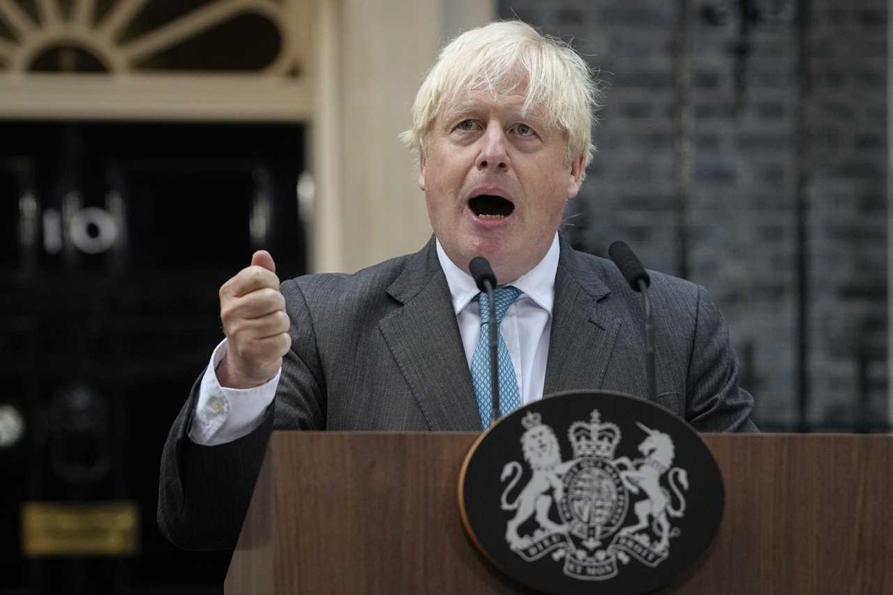 How Boris Johnson dropped five clues hinting of a comeback – including his ‘hasta la vista, baby’ farewell speech