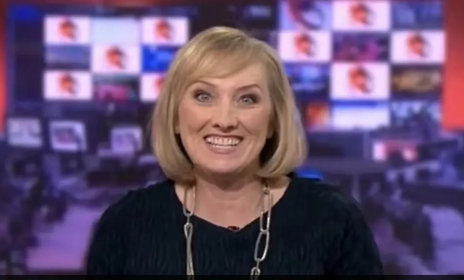 BBC presenter Martine Croxall sparks fury after ‘breaking impartiality rules’ by laughing at Boris Johnson news