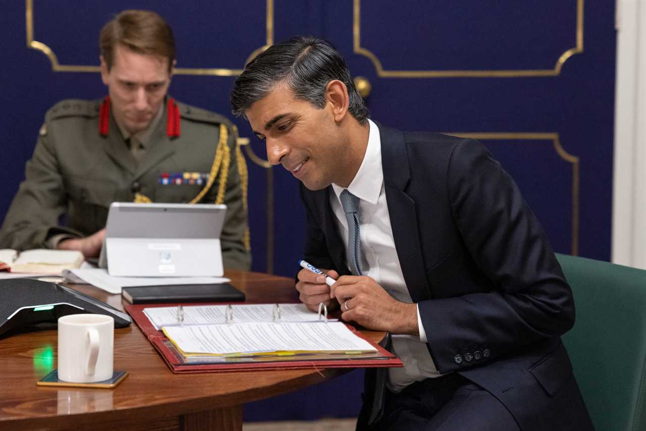 Rishi Sunak launches into first full day with Cabinet meeting & PMQs after vowing to rebuild economy & unite Britain