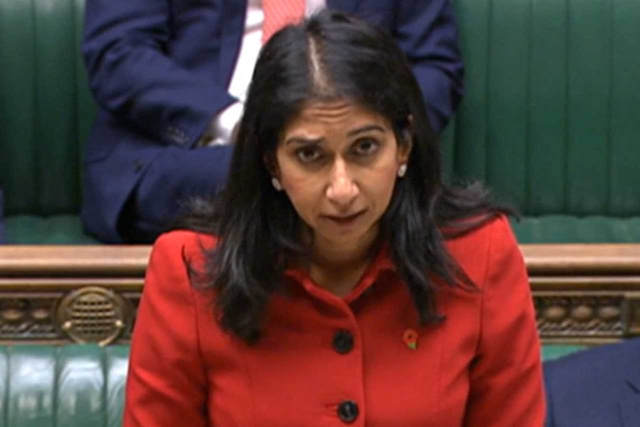 Suella Braverman warns UK faces ‘invasion of southern coast’ as illegal migrants could get £6K each in compensation