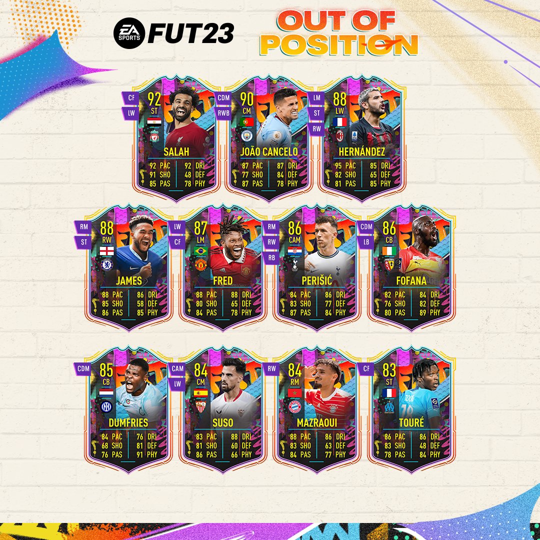 FIFA 23 releases Out of Position FUT cards — and Mo Salah is headlining