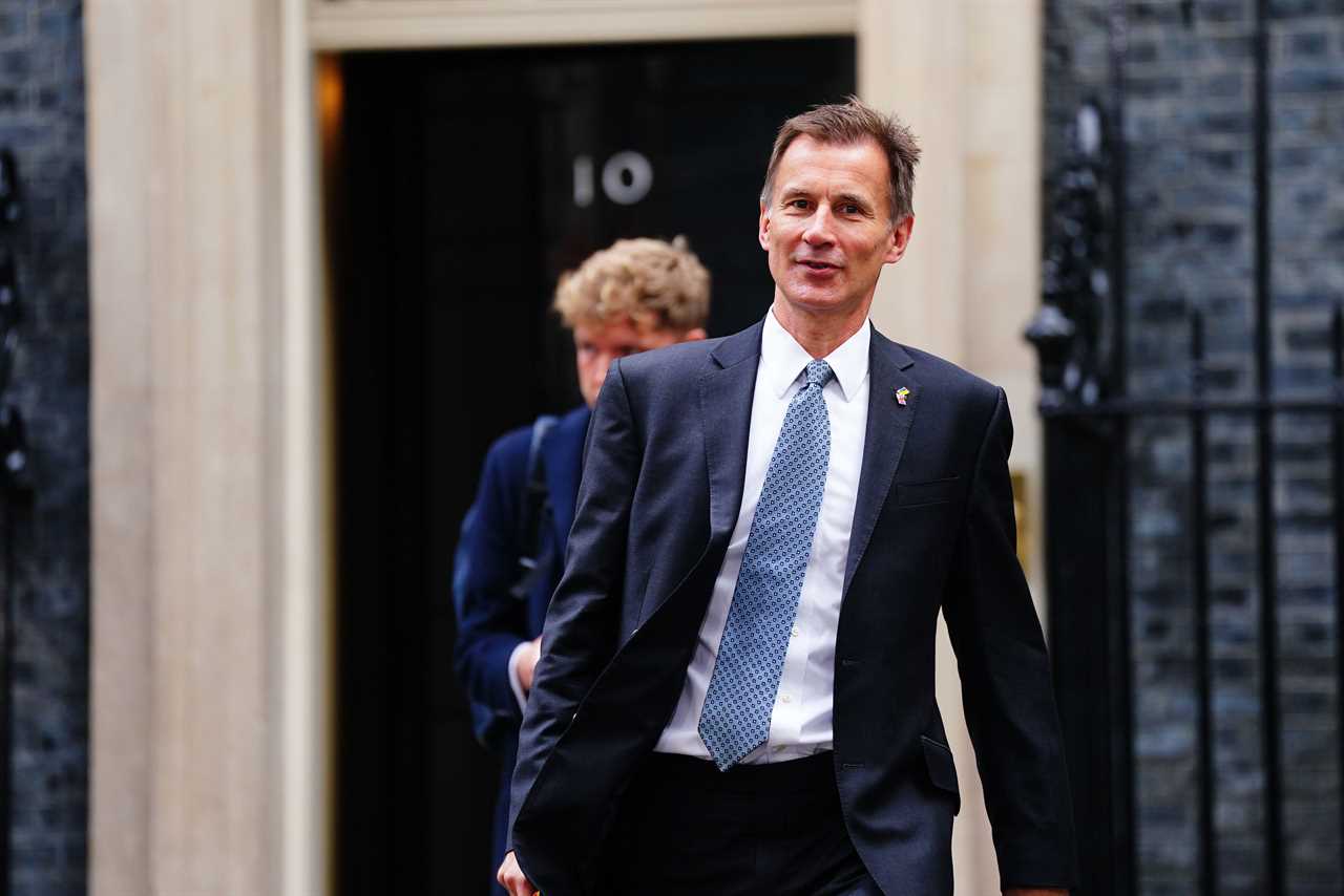 Jeremy Hunt to set out £60bn of tax rises and cuts – hitting Brits with up to £25bn in hikes