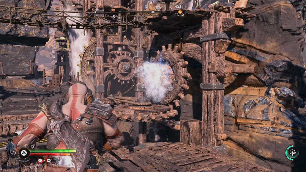 God of War Ragnarök: Jarnsmida Pitmines puzzle guide