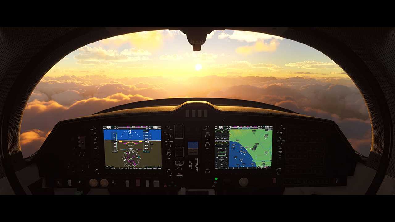 Flight Simulator update lets you play the previous games inside a cockpit