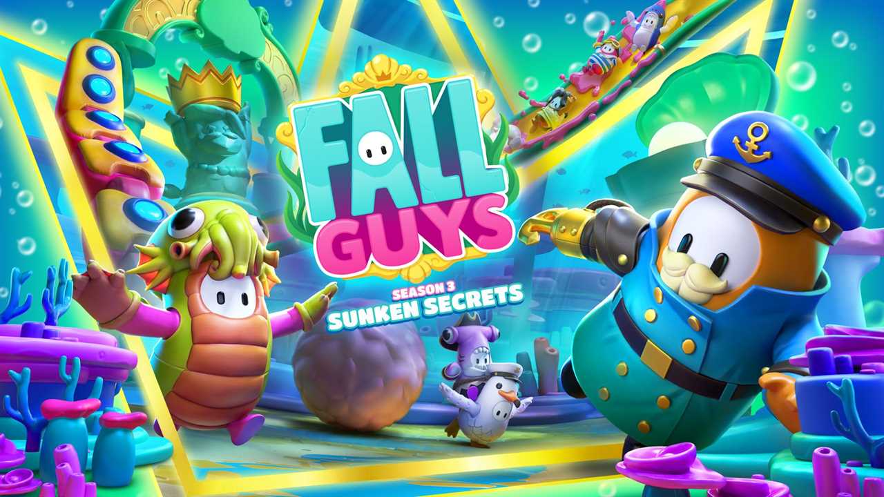 Fall Guys Season 3: Sunken Secrets brings Spongebob to the game