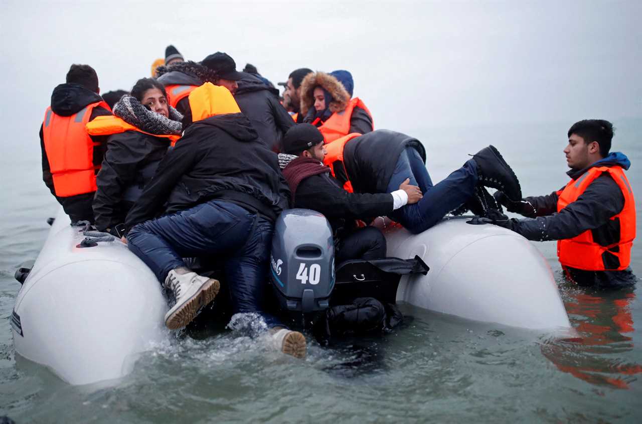 Reckless people smugglers cramming 61 desperate migrants on each boat crossing English Channel