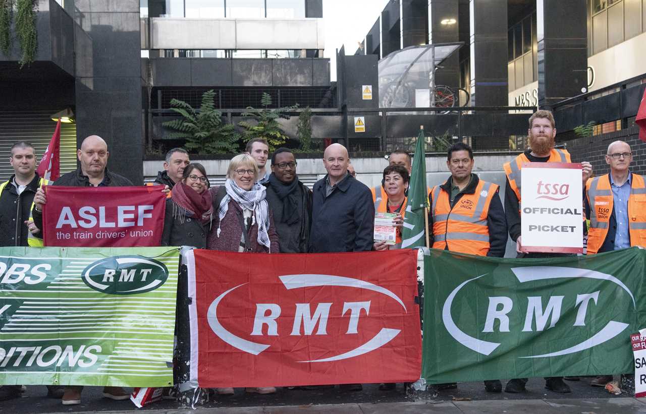 Commuter chaos as two 48-hour strikes set for this week after RMT reject latest pay offer – with Christmas also hit