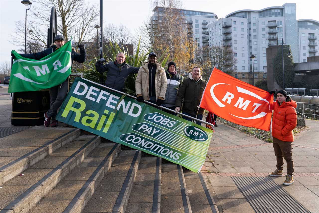 Fresh 48-hour rail strikes spark chaos on roads as Christmas getaway begins