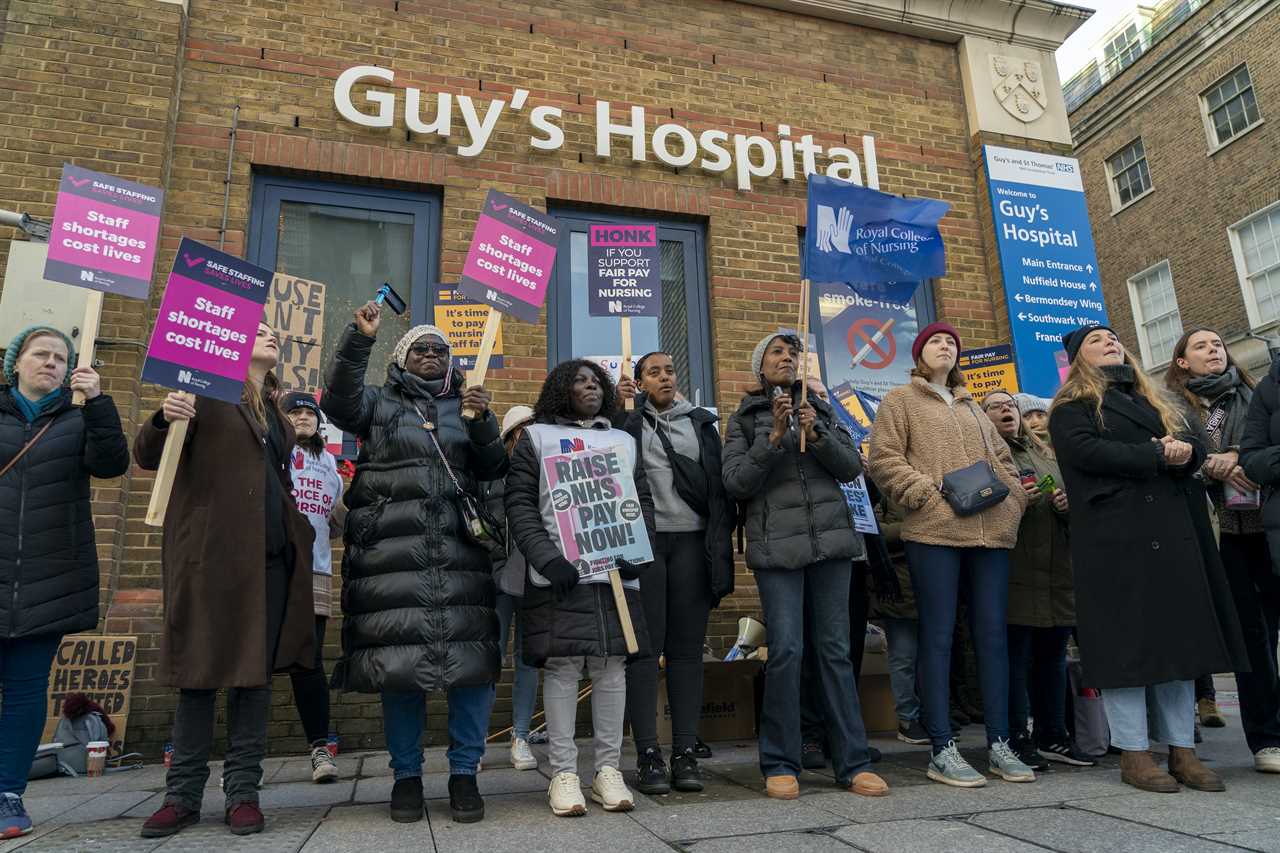 Defiant Rishi Sunak refusing to give in to nurses’ pay demands — as union threatens more strikes