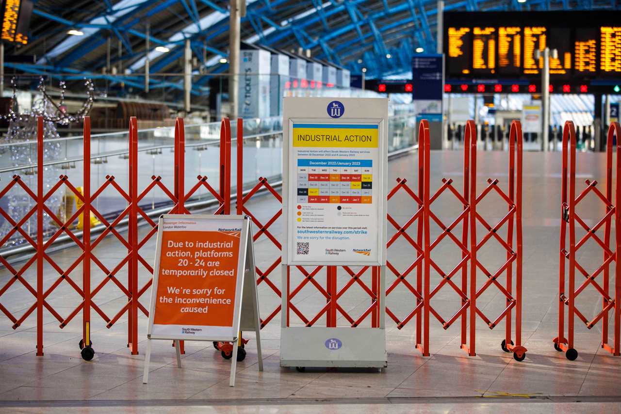 Fresh train strikes announced in the New Year – exact date revealed as Brits face more misery