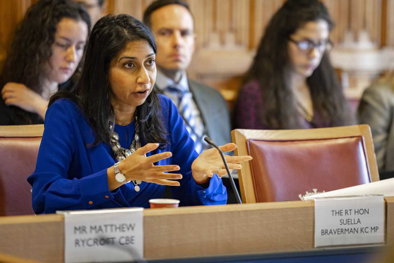 Home Sec Suella Braverman is considering housing asylum seekers in cruise ships after £5M-a-day hotel bill for refugees